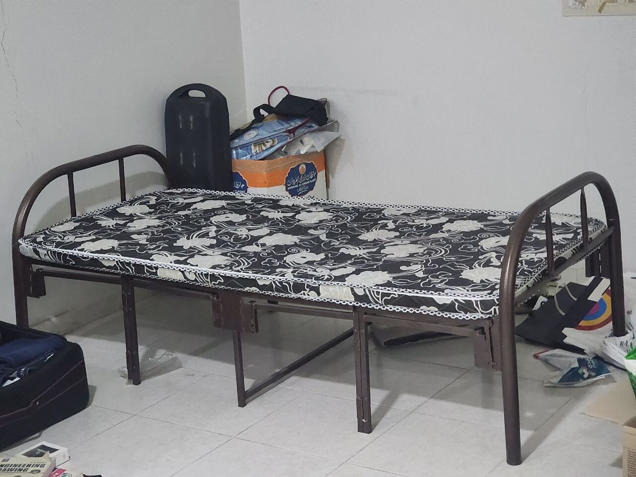 Khobar, Furniture, SAR 50,  Foldable Bed With Mattress