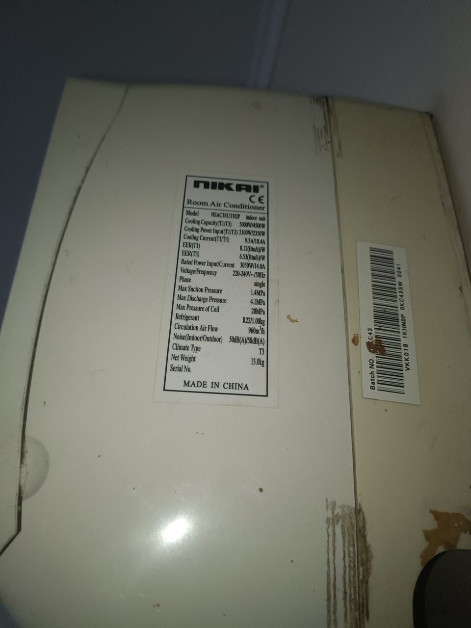 East Riffa, Air Conditioners, BHD 70,  Split AC For Sale 2.5 Ton
