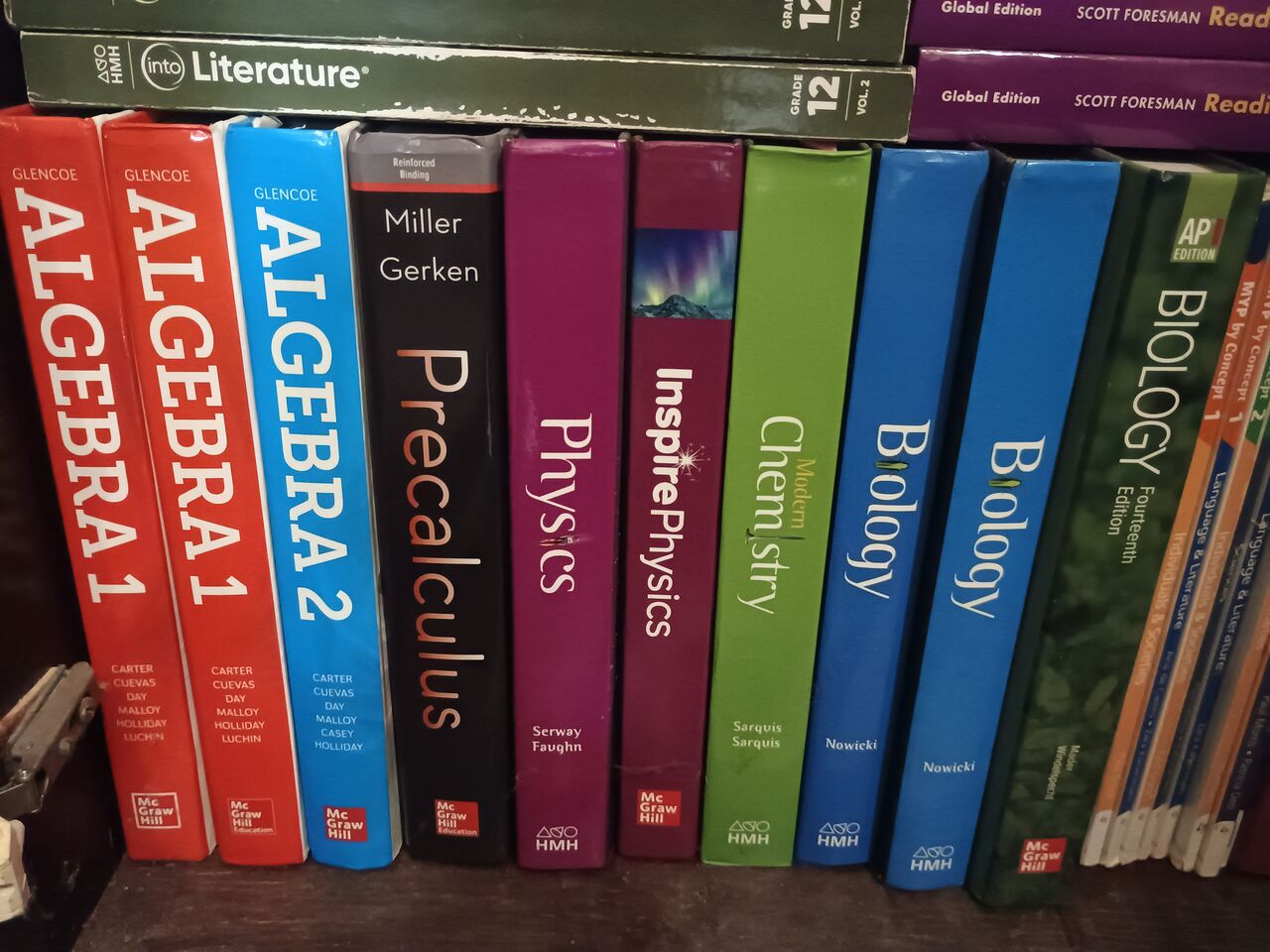 Yanbu, Household Items, SAR 10,  High School Textbooks