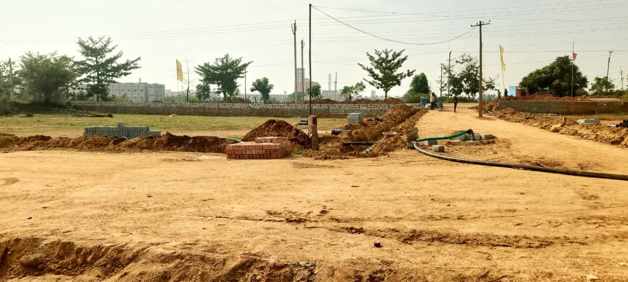 Hyderabad, Residential Plots, INR 28999,  220 Sq. Yard,  Final Lp Approved Open Plots For Sale Near Srisailam Highway Exit No 14