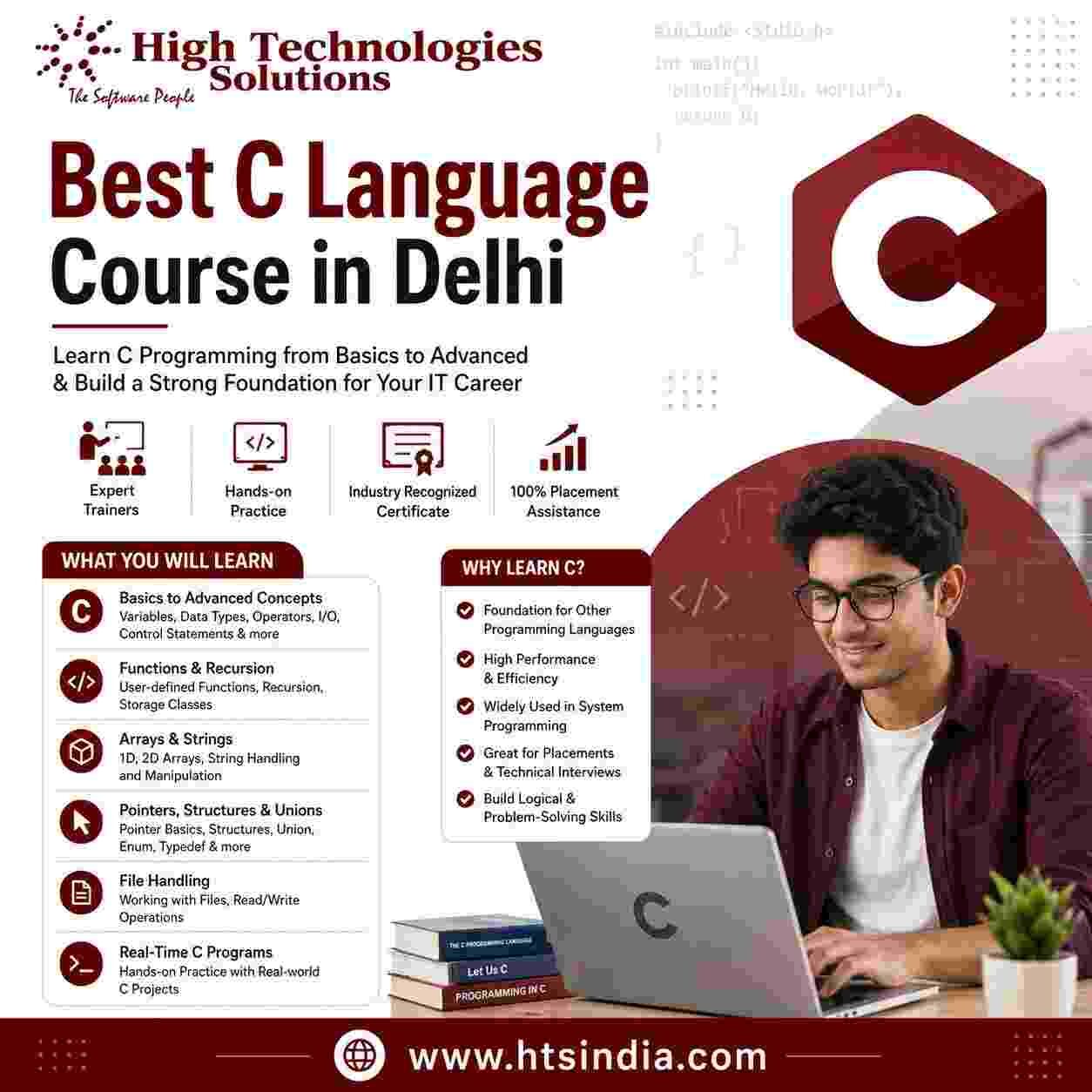 New Delhi, Lessons Offered, Best C Language Training In Delhi For Career Growth