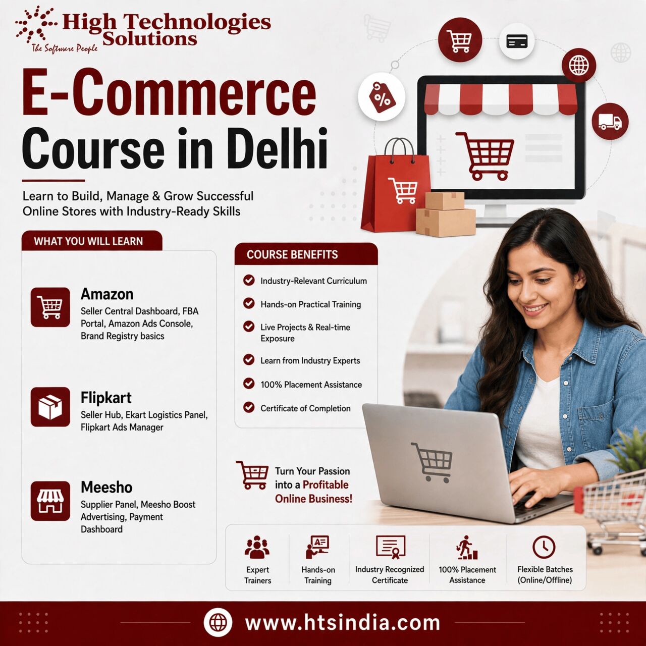 New Delhi, Lessons Offered, E-Commerce Seller Course In Delhi For Beginners