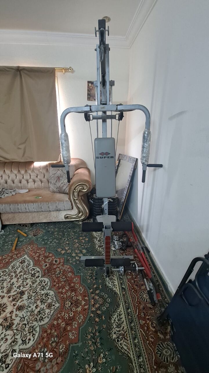 Jeddah, Health & Beauty Items, SAR 1200,  Home Gym Set: 3-in-1 Multi-Station Gym & HealthStream Treadmill