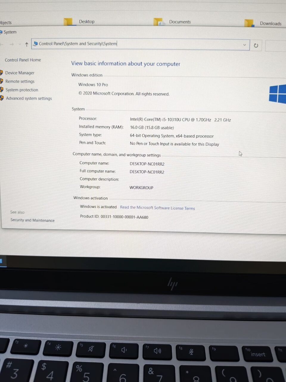 Riyadh, Computers, SAR 1200,  HP EliteBook 840 G7 14" Laptop - I5-10310U 16GB DDR4, 512GB SSD