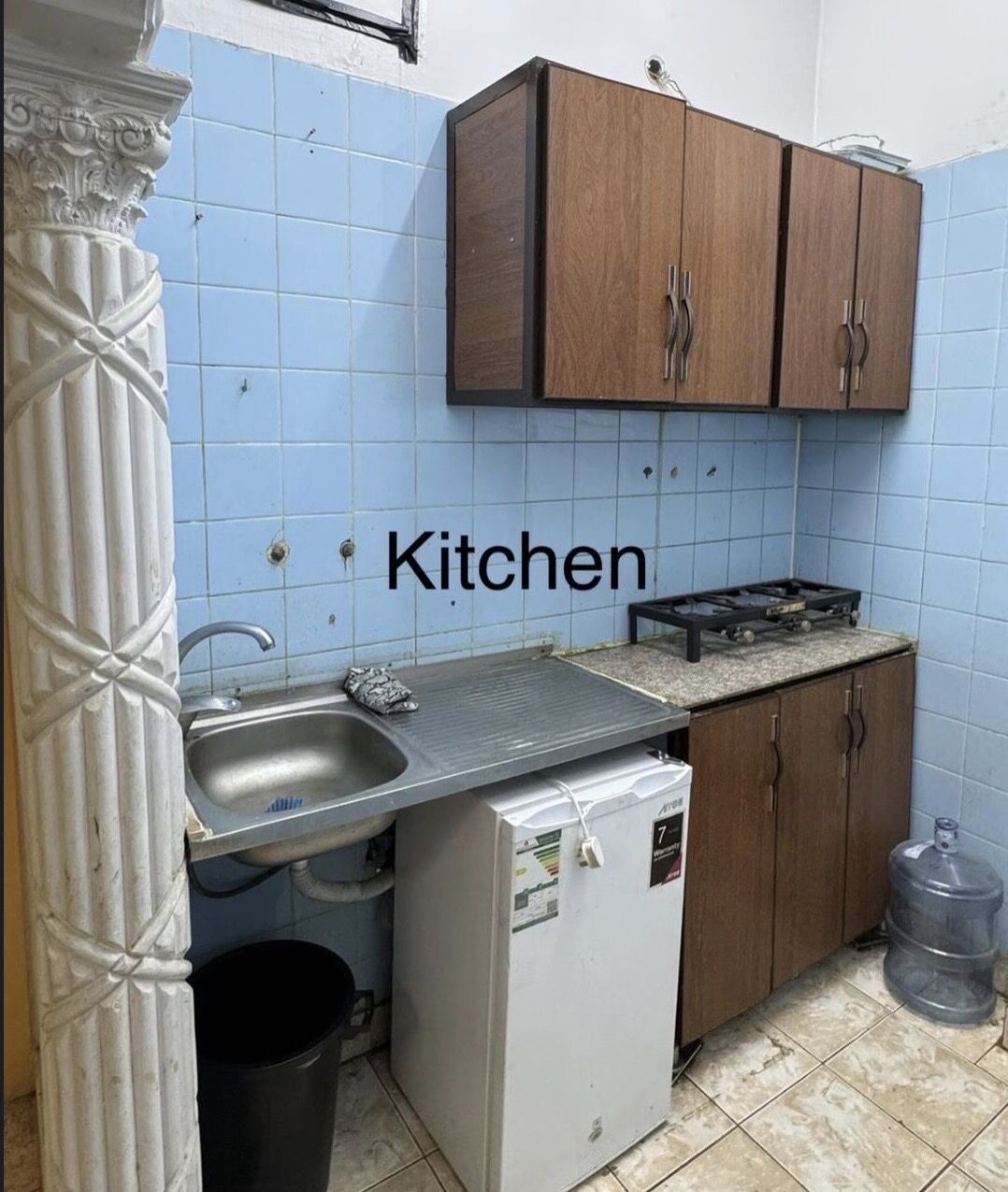 Riyadh, Rooms for Rent, SAR 1100/month,  Furnished,  Furnished 1 Bedroom Common Lounge Kitchen Washroom