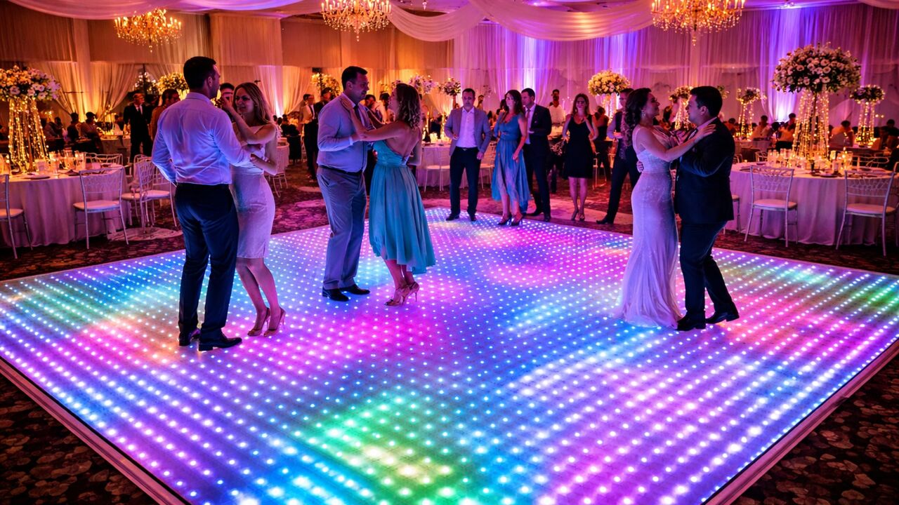 London, Event Planning, LED Dance Floors For Weddings And Events