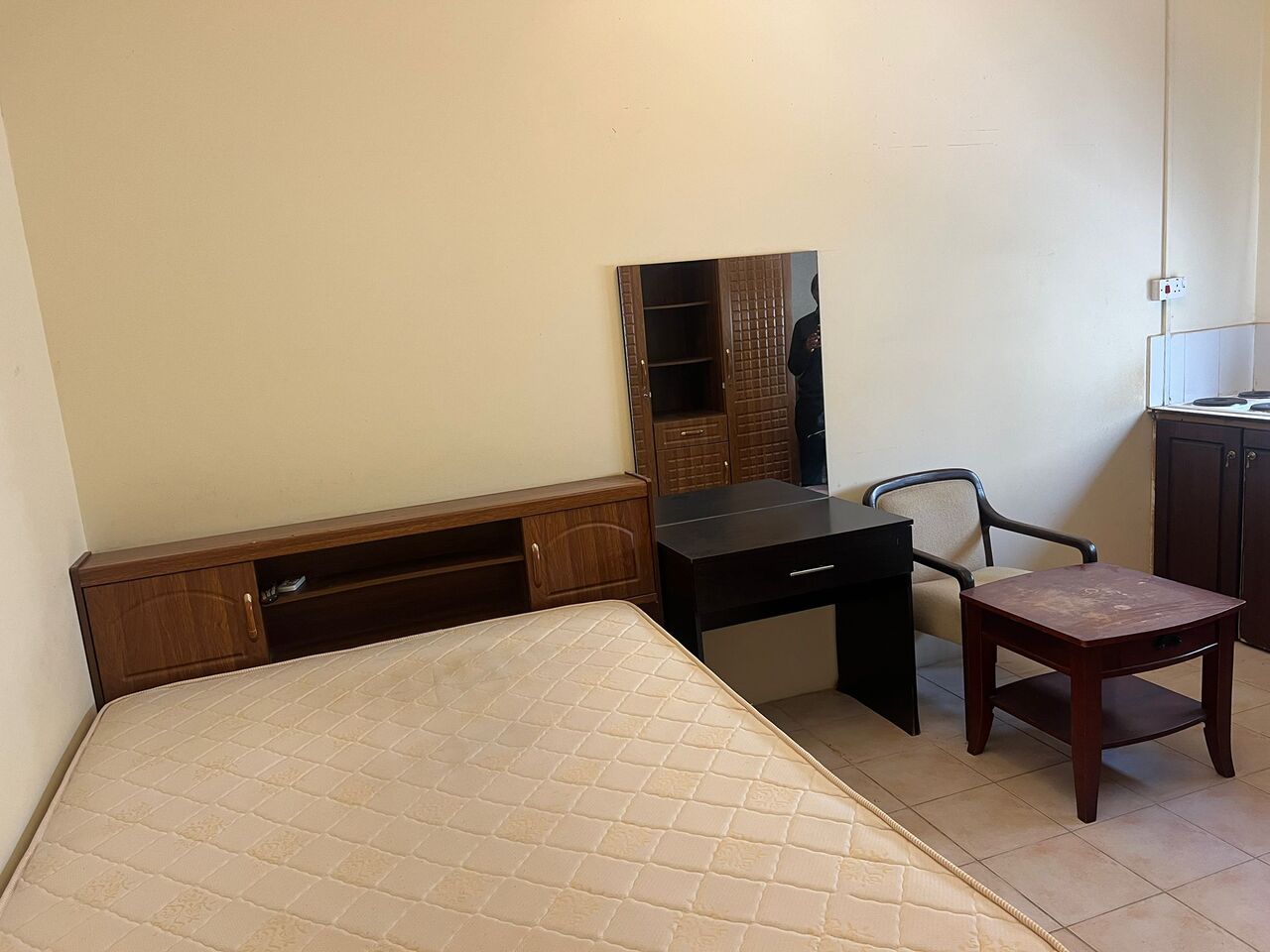Busaiteen, Apartments, Flats, Houses & Villas, BHD 180/month,  Furnished,  Studio,  Udget Studio For Rent In Busaiteen &ndash; EWA Inclusive