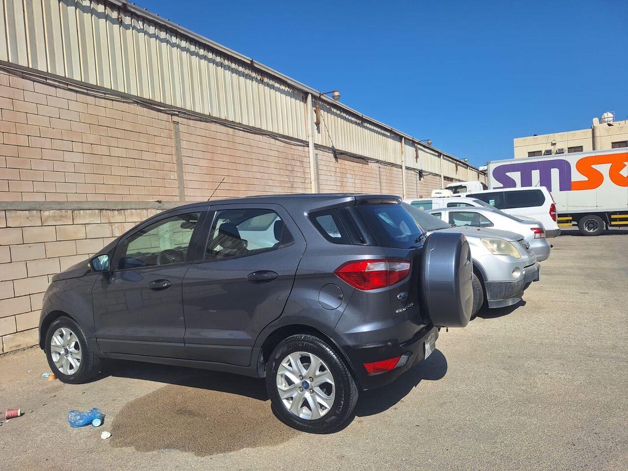 Dammam, Vehicles, Cars & Trucks , SAR 19000,  Ford Eco Sport 2017 Brown Colour,  2017,  Automatic,  95000 KM,  GOOD CONDITION NEW FAHAS