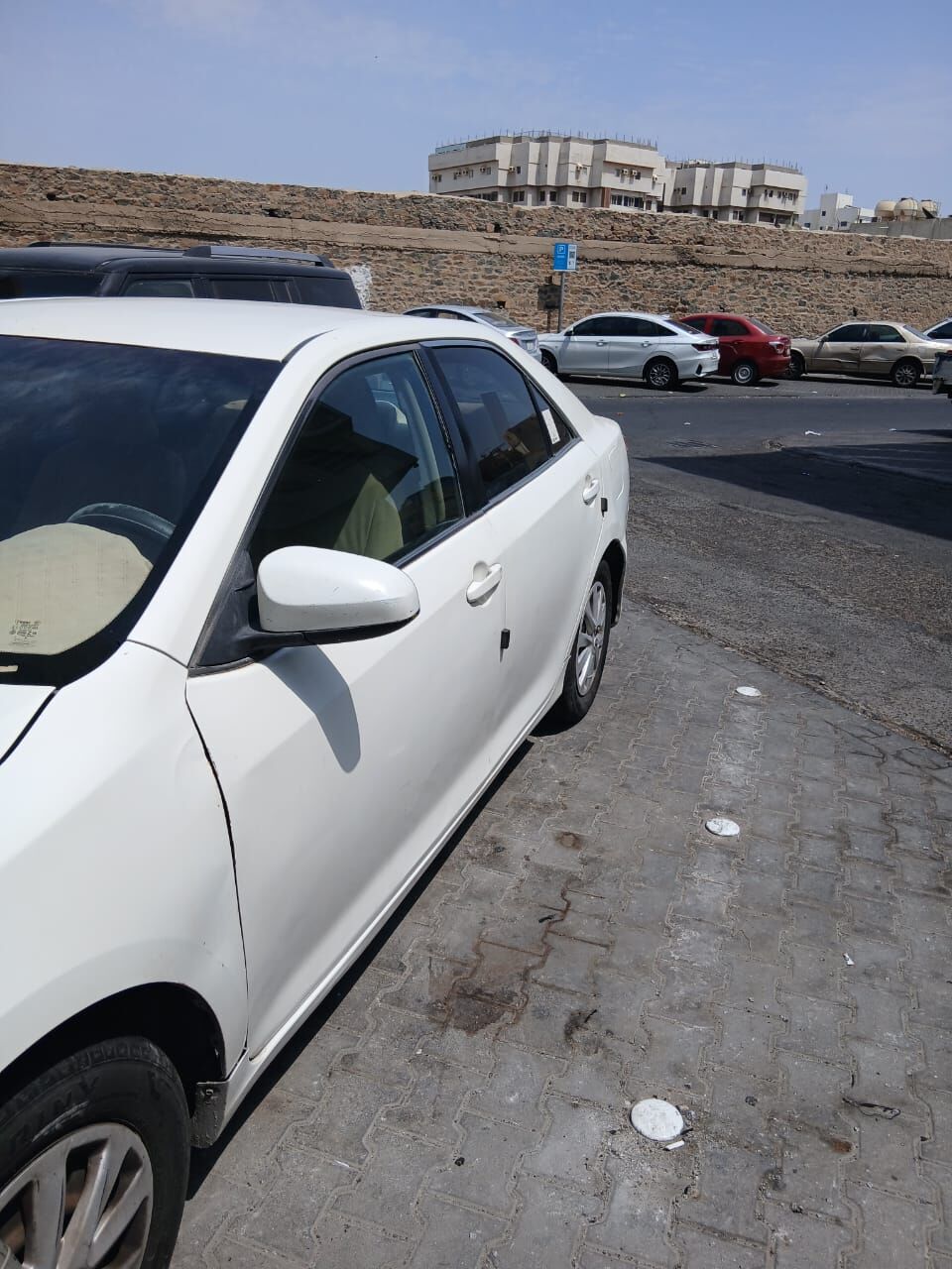 Al Balad, Vehicles, Cars & Trucks , SAR 28,  Toyota Camry,  2013,  Automatic,  366418 KM,  Toyota Camery  For Sale Used Car Good Condition White Color