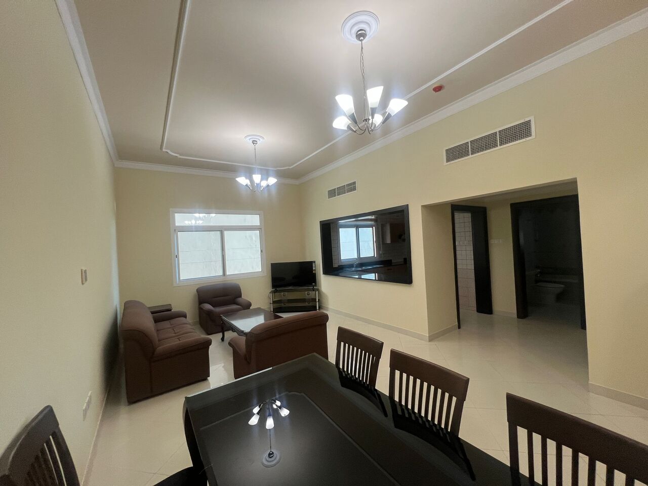 Burhama, Apartments, Flats, Houses & Villas, BHD 220/month,  Furnished,  1 BR,  Apartment For Rent &ndash; Spacious | Near Dana Mall | City View | EWA Included