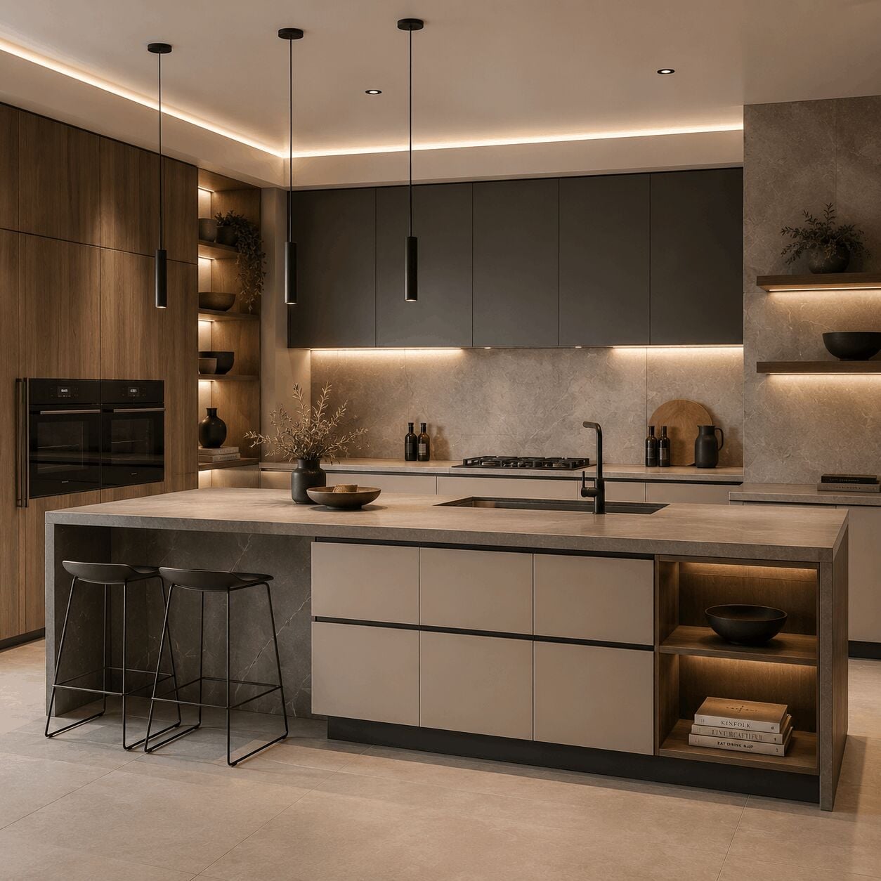 New Delhi, Interior Design, Premium Modular Kitchen Design In Delhi For Modern Homes