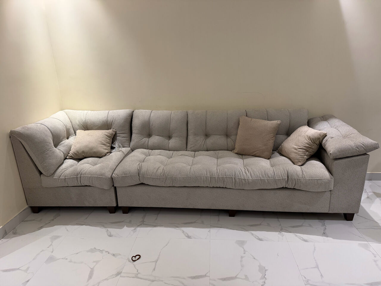 Al Wizarat, Furniture, SAR 1000,  L Shape Sofa With 6months Usage