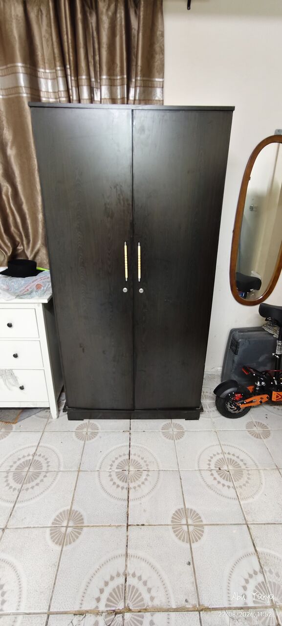Jeddah, Furniture, SAR 200,  Wardrobe 2 Doors In Mint Condition For Sale