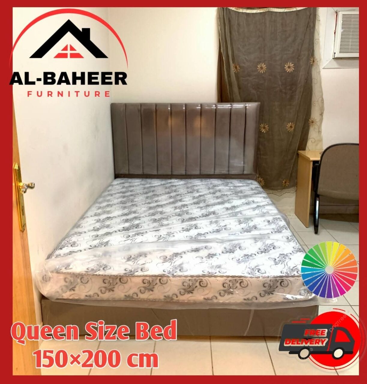 Riyadh, Household Items, SAR 11,  BED + MATTRESS SALE!  Strong & Long-lasting Free Delivery In Riyadh Free Fitting Included