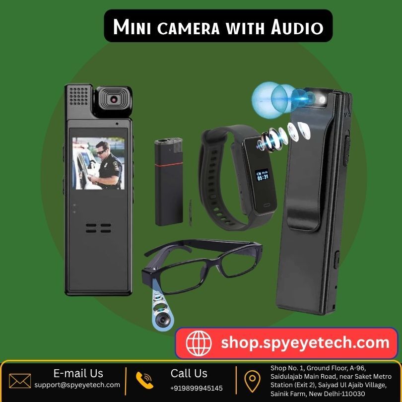 New Delhi, Electronics, INR 3500,  Mini Camera With Audio For Authorized Indoor Monitoring