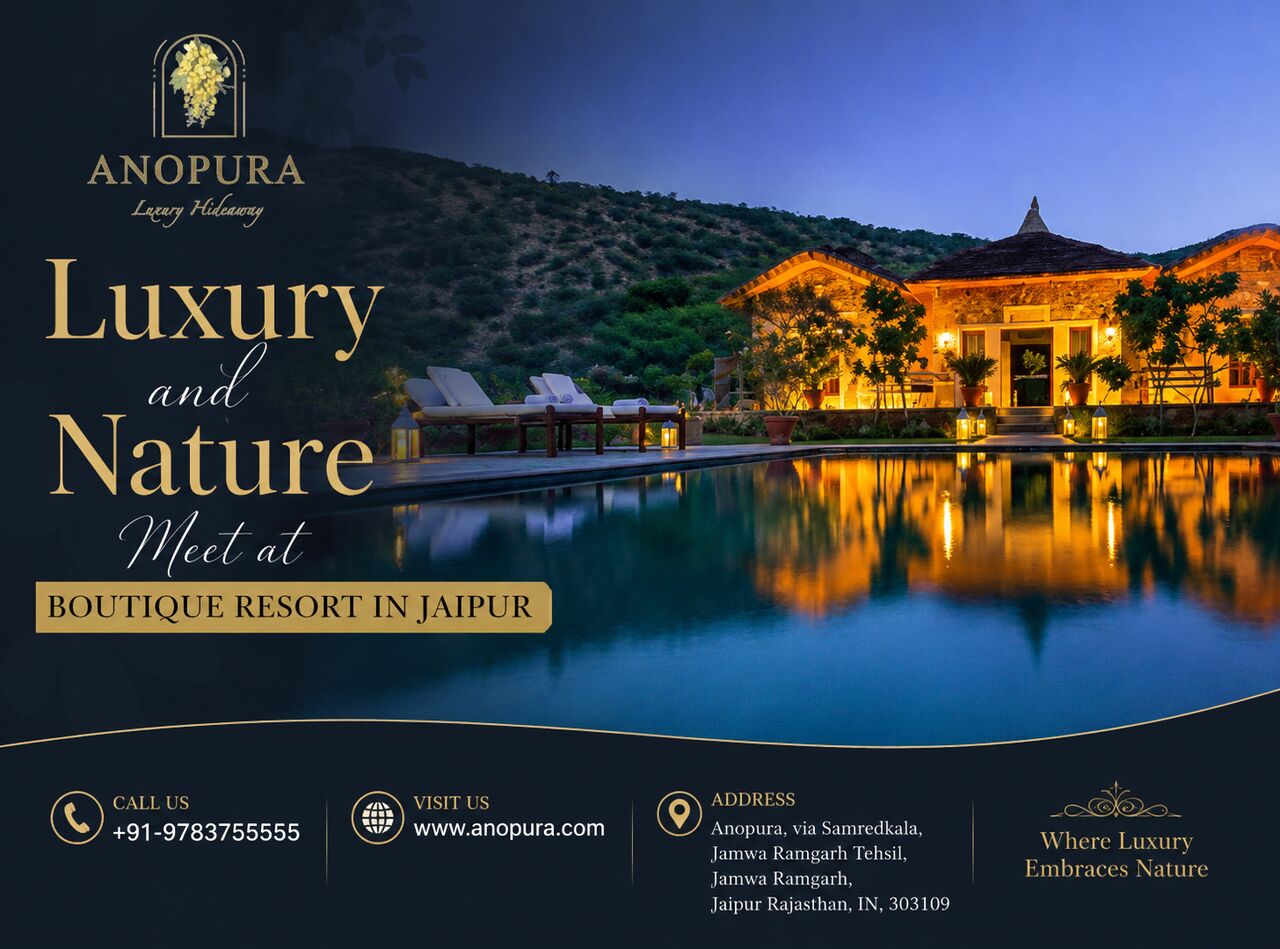 Jaipur, Restaurants, Luxury And Nature Meet At Boutique Resort In Jaipur