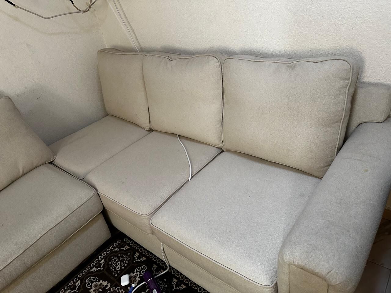 Dammam, Furniture, SAR 450,  Urgent Sale - Sofa For Home - 2 Piece