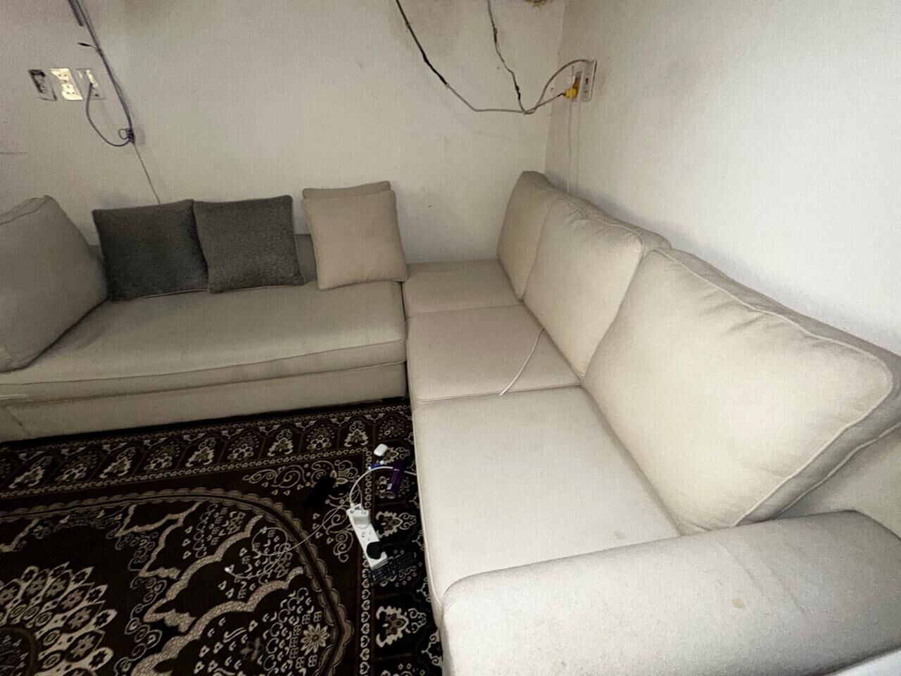 Dammam, Furniture, SAR 450,  Urgent Sale - Sofa For Home - 2 Piece