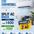 SAR 1400,  Split AC 1.5 Ton Brand New