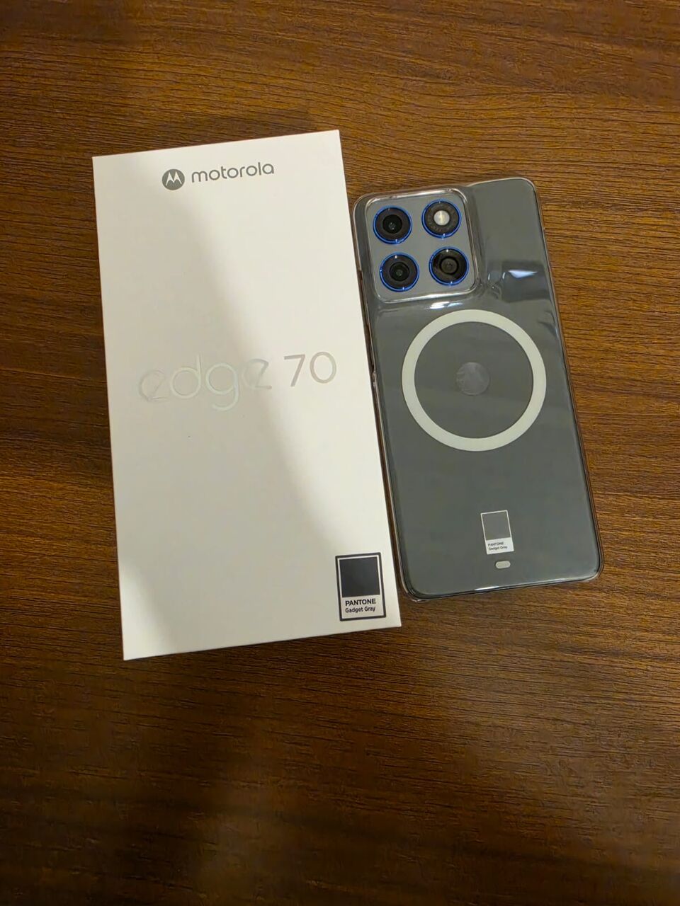 Al Rawdah, Mobile Phones, SAR 1200,  Motorola Edge 70 , Only 1 Week Used. Brand New 12gb/512gb Pantone Grey