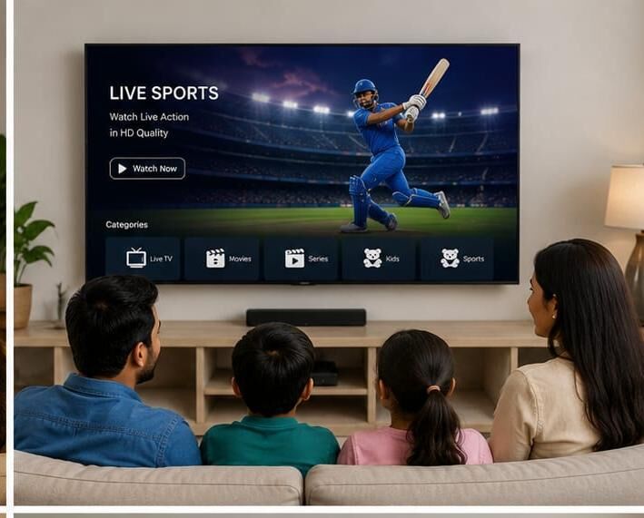 Jeddah, Electronics, SAR 20,  🎬iPTV🎬Jhakas🏏⚽Smart TV Entertainment 4 Indian📺Pakistani Expats In Saudi SUPER OFFER