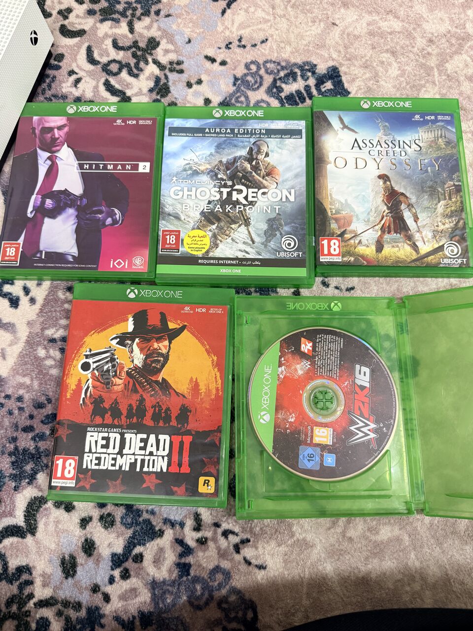 Jubail, Video Games, SAR 700,  Xbox One S 1tb With 5 Cds