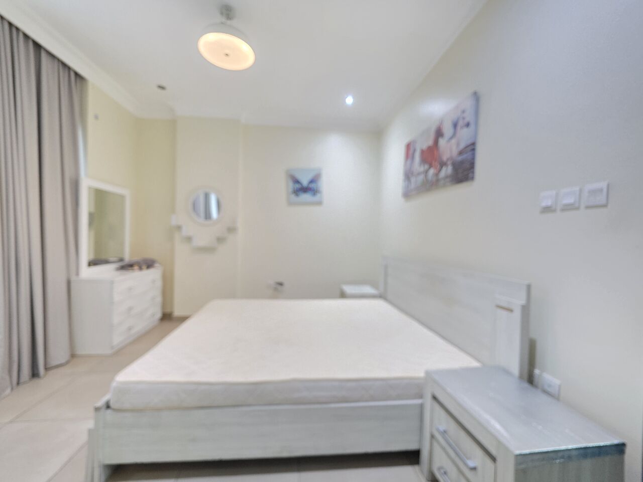 Juffair, Apartments, Flats, Houses & Villas, BHD 260/month,  Furnished,  1 BR,  85 Sq. Meter,  Best Offer Price Large Balcony Near Rameez Mall Juffair