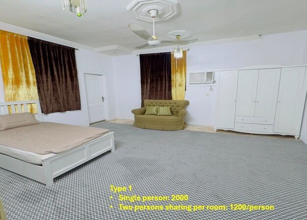 Ad Diriyah, Rooms for Rent, SAR 1200/month,  Executive Professional Accommodation Available &ndash; Diriyah, Near Bujairi