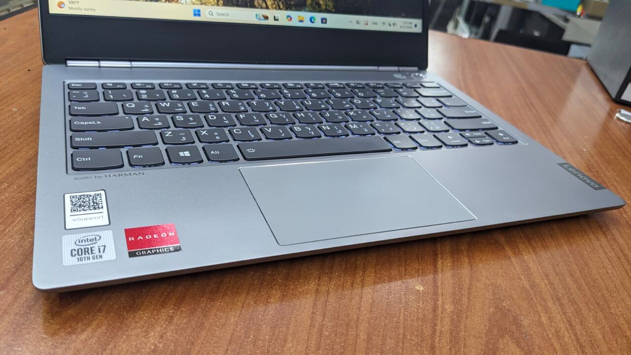 Manama, Computers, BHD 155,  Thinkbook Core I7 10th Gen Metallic Laptop Like New 16GB RAM AMD Radeon 630 2GB Graphics