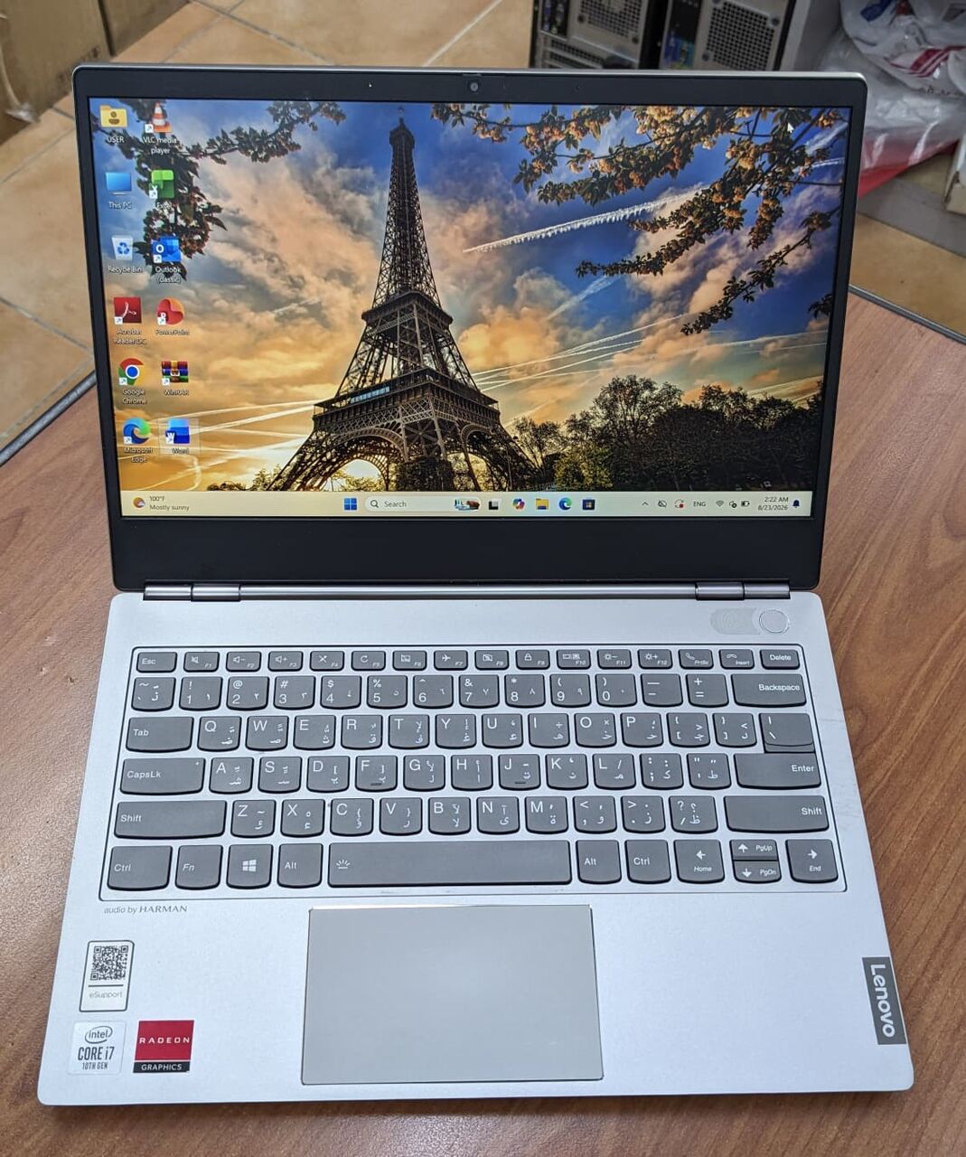 Manama, Tablet Computers, BHD 155,  Thinkbook Core I7 10th Gen Metallic Laptop Like New 16GB RAM AMD Radeon 630 2GB Graphics