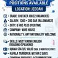 We Are Looking For Where House Worker And Checker
