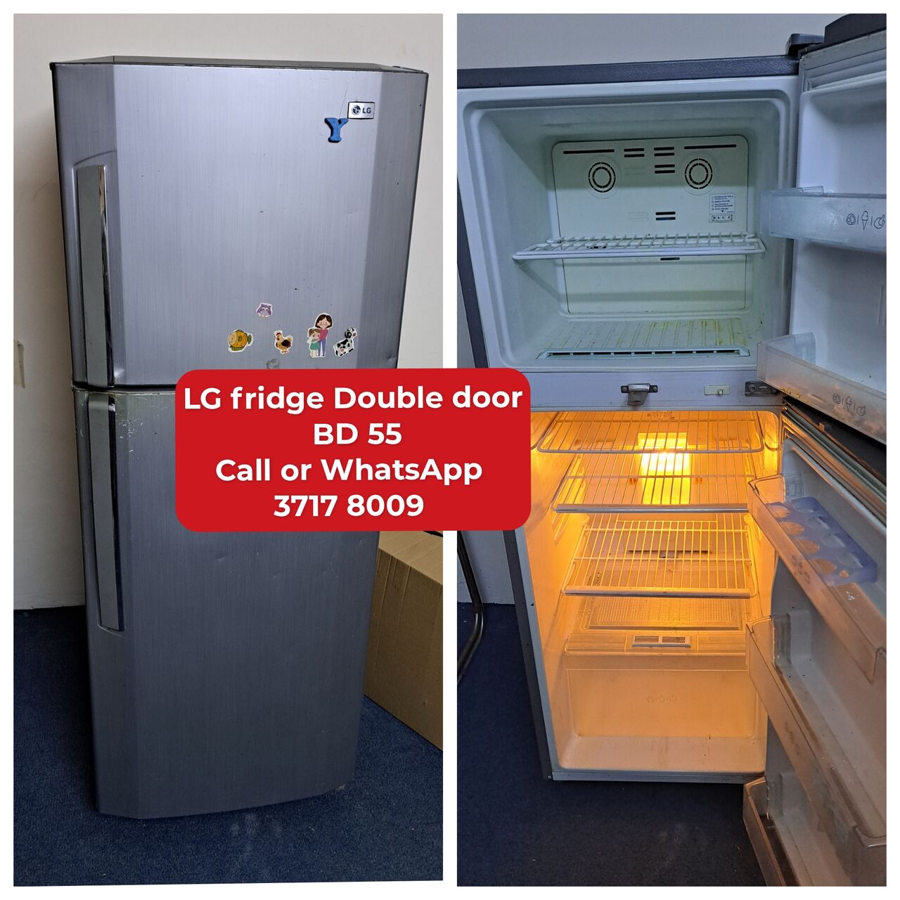 Manama, Appliances, BHD 55,  @@LG Fridge In Good Condition For Sale With Delivery