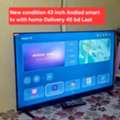 BHD 45,  43 Inch Android Smart Tv With Home Delivery 45 Bd New Condition Msg 3670 8372 Wts Ap
