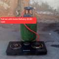 BHD 25,  Clynder With Regulator Pipe Stove Home Delivery 25 Bd Msg 3670 8372 Wts Ap
