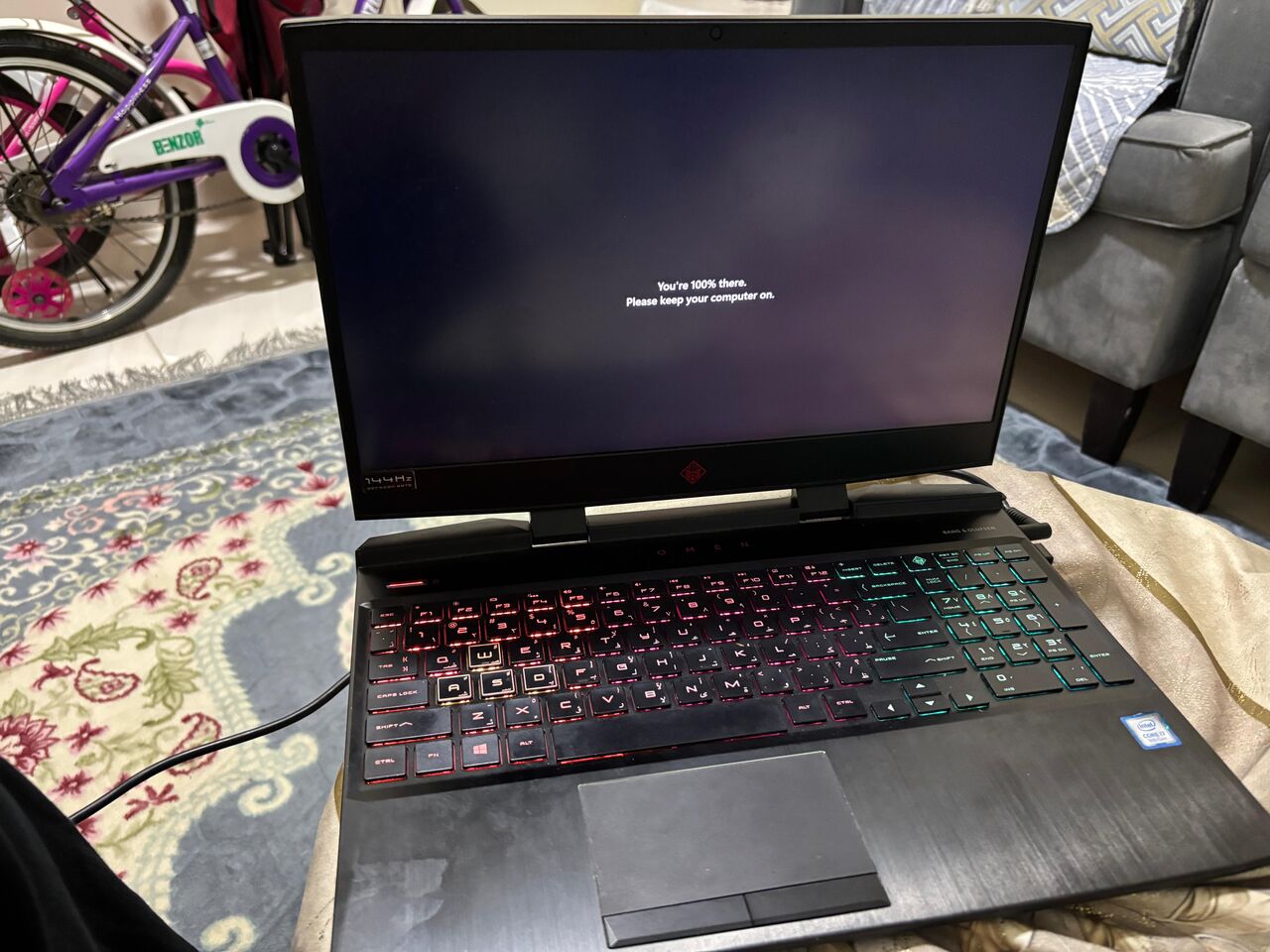 Al Malaz, Computers, SAR 2400,  HP OMEN 15 Gaming Laptop Core I7-9750H / 32GB RAM /RTX 2060 (6GB) / 1TB+256GB SSD / 144Hz