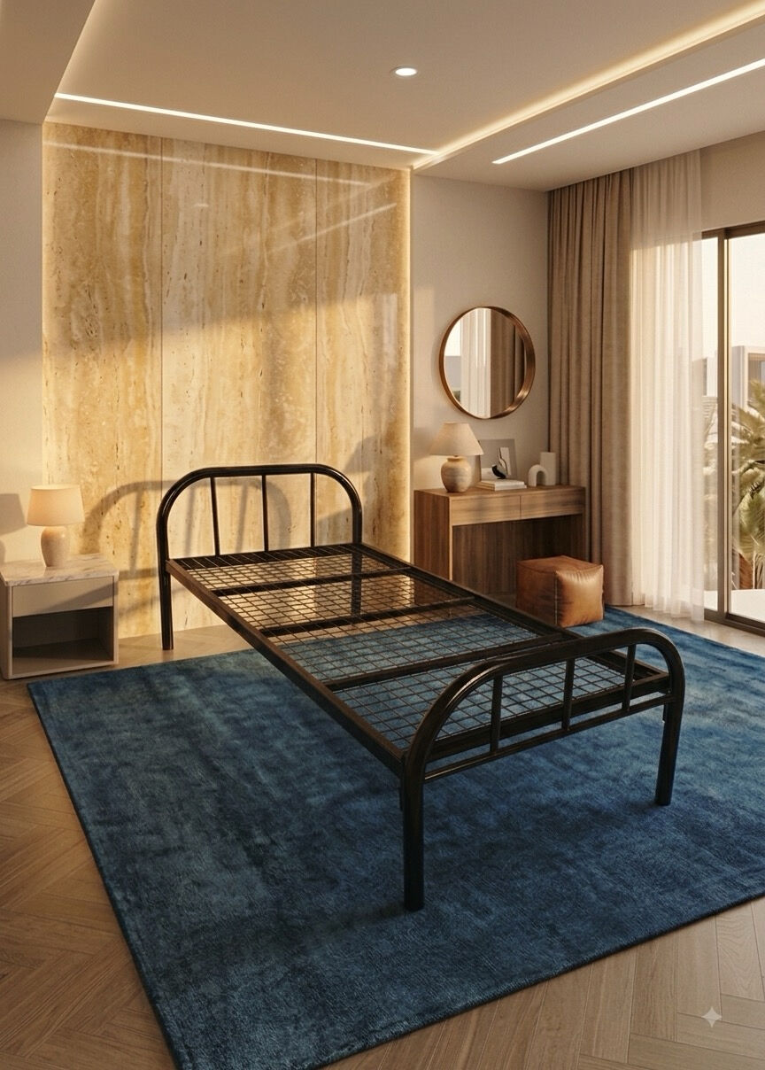 Riyadh, Furniture, Brand New Classic Iron Bed Frame