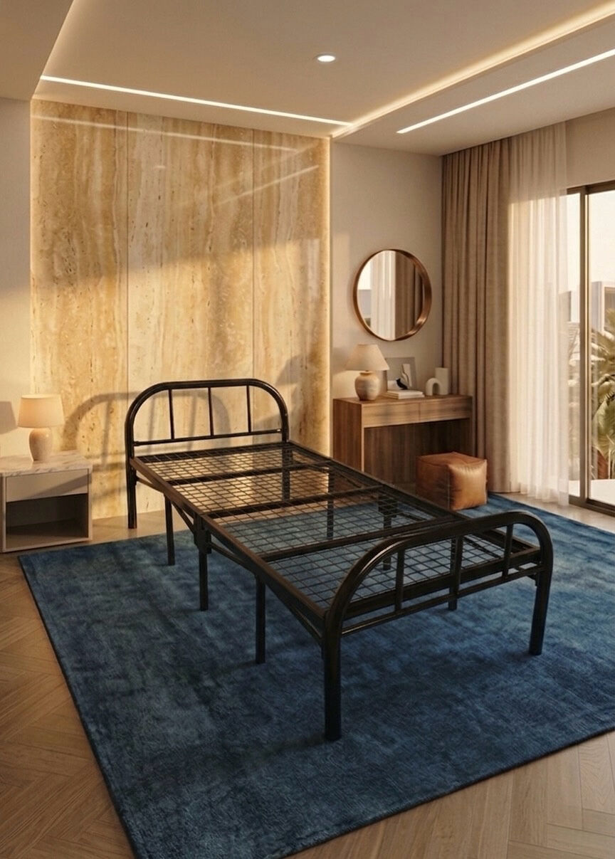 Riyadh, Furniture, Brand New Classic Iron Bed Frame