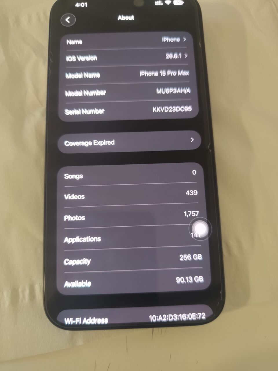 Riyadh, Mobile Phones, SAR 3100,  IPhone 15 Pro Max 256GB For Sale