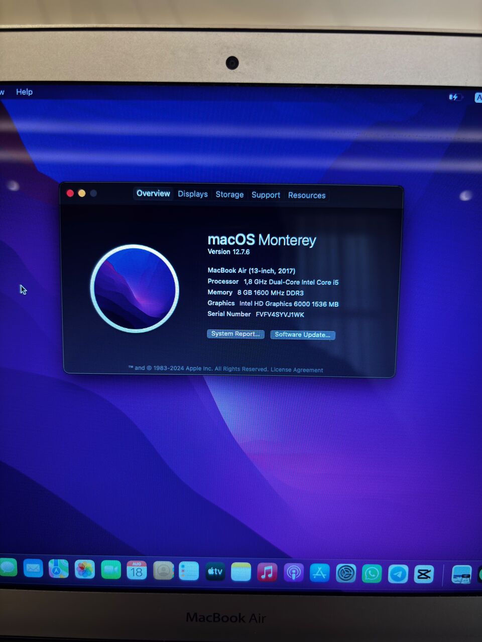 Jeddah, Computers, SAR 900,  Macbook Air 2017
