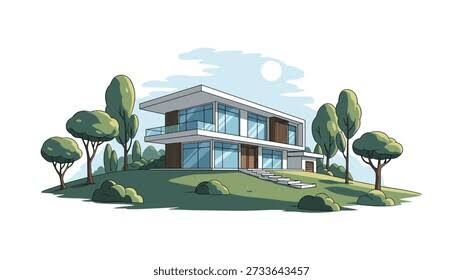 Saar, Villas, BHD 1400,  Furnished,  Modern Compound Villa With Private Pool For Rent In Saar
