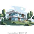 BHD 1400,  Furnished,  Modern Compound Villa With Private Pool For Rent In Saar