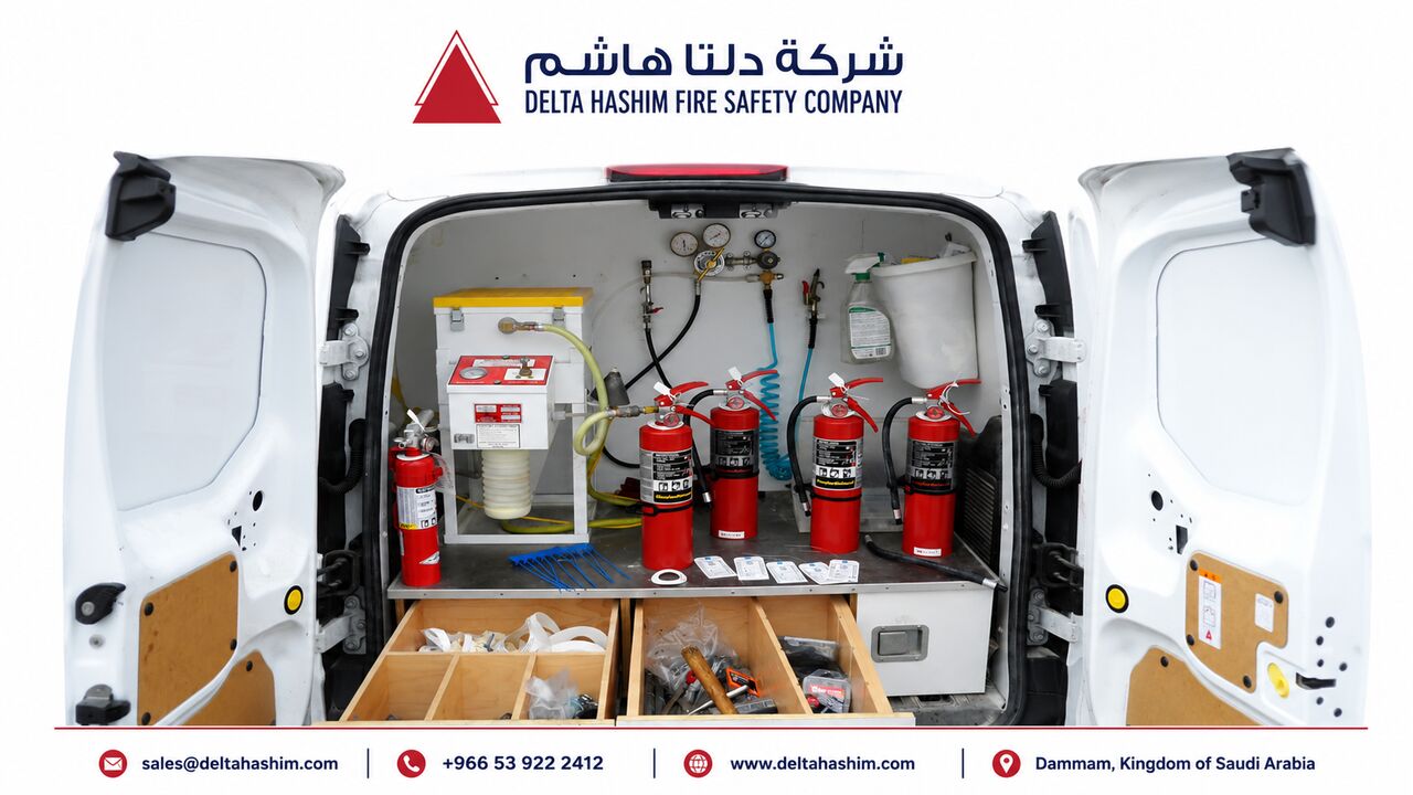 Dammam, Business, Fire Extinguisher Refilling | AMC | Jubail | Fire Sprinkler | Fire Alarm