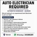Auto Electrician Required