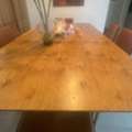 SAR 1200,  A Matt Wodden Dinning Tabel . 8 Chairs. From City Wood. No Defect. No Issue At All.
