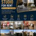 JOD 275/month,  Furnished,  Studio,  Fully Furnished Rooftop Studio For Rent - Shemisani West Amman