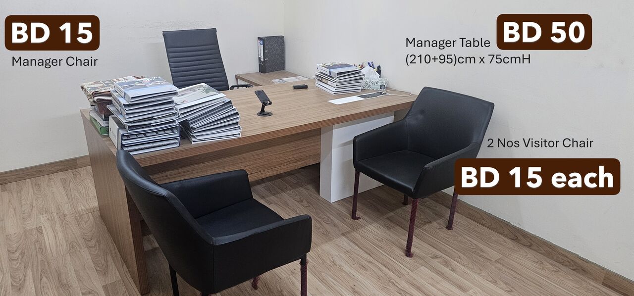 Salmabad, Furniture, Urgent Sale Of Office Items