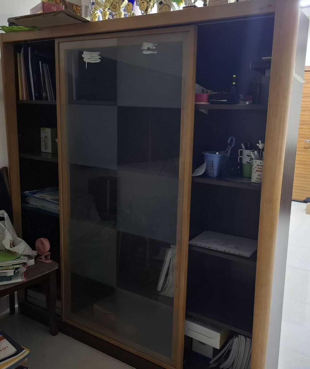 Adliya, Furniture, BHD 30,  Sturdy Wooden Cupboard For Urgent Sale - Great Condition