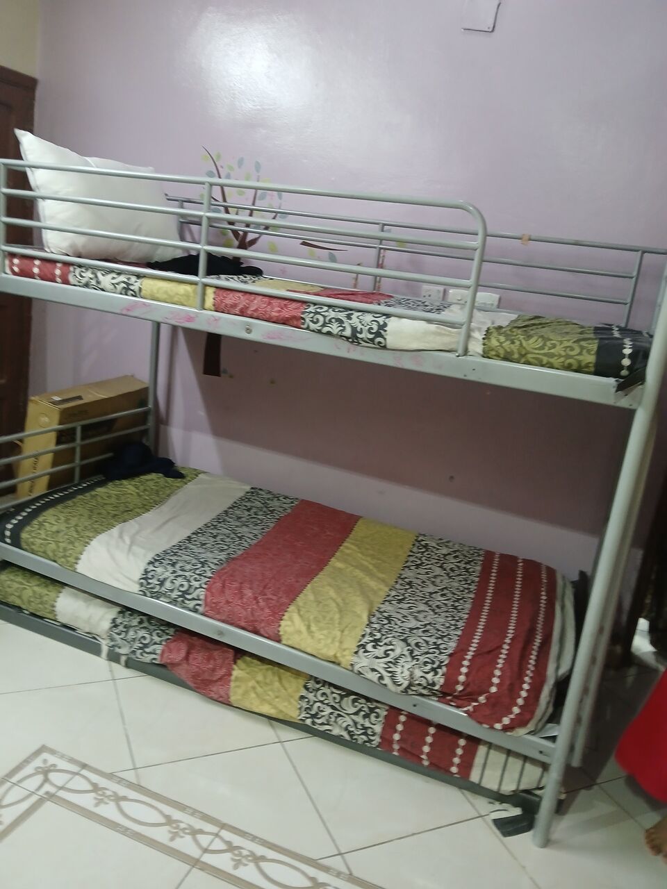 Riyadh, Household Items, SAR 350,  Bed Set ,bunk Bed And Sofa Argent SALE