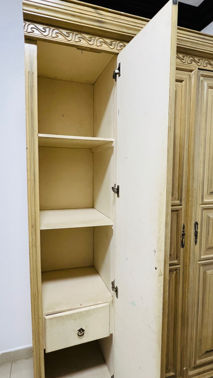 Jubail, Furniture, SAR 450,  6-Door Wooden Cupboard For Sale &ndash; Well Maintained