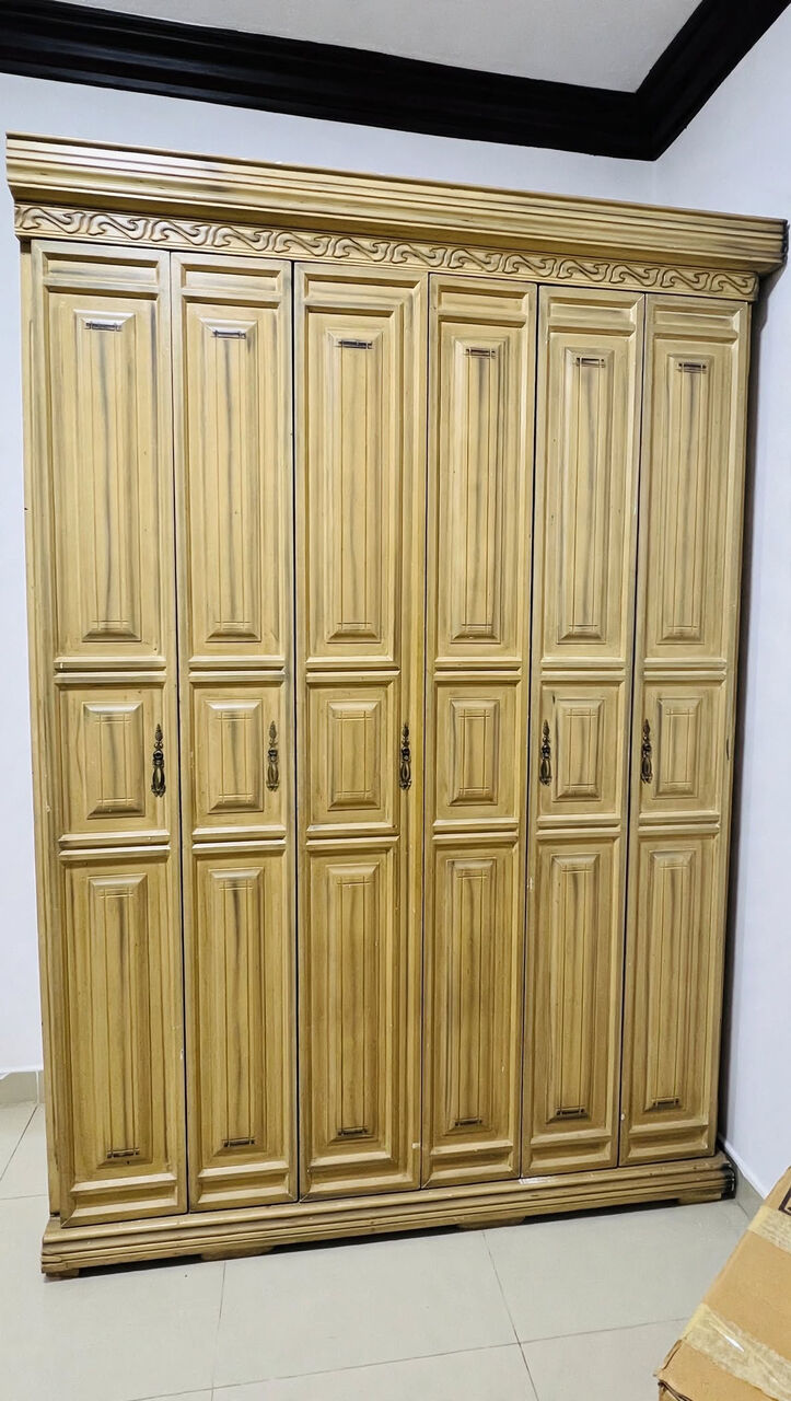 Jubail, Furniture, SAR 200,  6-Door Wooden Cupboard For Sale &ndash; Well Maintained